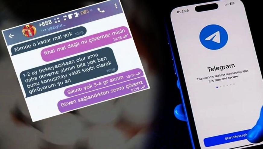 Telegram üzerinden kan donduran uyuşturucu pazarlığı...!