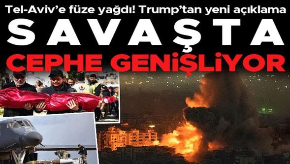 ABD - İran - İsrail savaşı! İsrail'den Lübnan'a kara operasyonu... Trump'tan İran'a peş peşe tehditler!