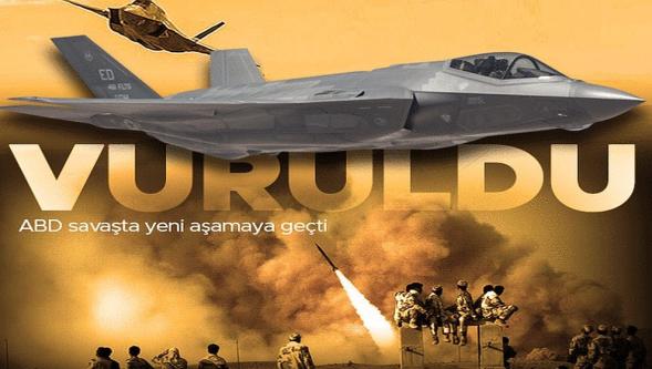CNN: "İran ABD'ye ait F-35 savaş uçağını vurdu..!"