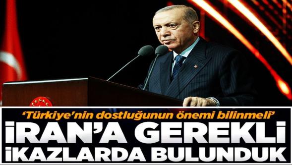 Cumhurbaşkanı Erdoğan: "Gerilim ürkütücü boyutta... Batı sadece izliyor!"