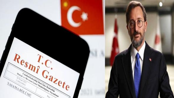 Fahrettin Altun'a sürpriz görev! Resmi Gazete'de yayımlandı...