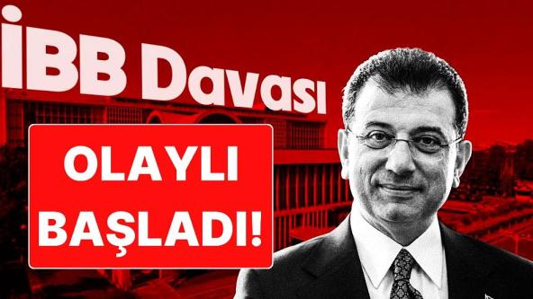 İBB davası olaylı başladı... Mahkeme heyeti salonu terk etti!