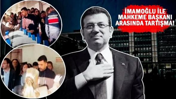 İBB davasında 2'nci gün... Ekrem İmamoğlu ile Mahkeme Başkanı arasında tartışma!