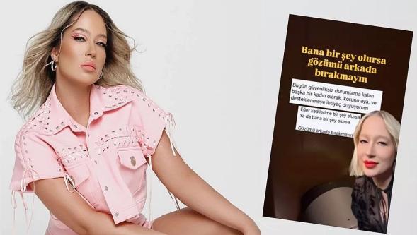 Şarkıcı Gülçin Ergül'ün panik anları: 'Lütfen gidin, güvende hissetmiyorum..!'