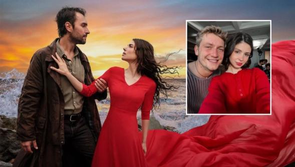 'Taşacak Bu Deniz' setinden aşk çıktı... İso ve Fadime’den TikTok’ta aşk itirafı!