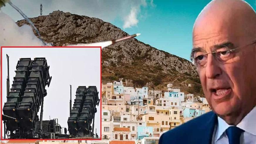 Ege'de Patriot krizi! Yunanistan Kerpe Adası'na füze konuşlandırdı... Ankara "yok hükmündedir" dedi!