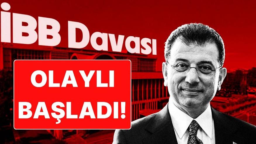İBB davası olaylı başladı... Mahkeme heyeti salonu terk etti!