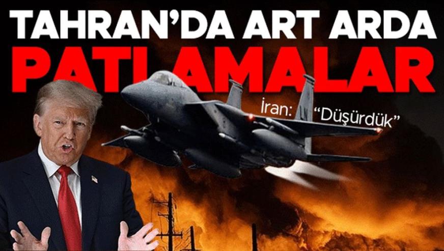 Tahran'da art arda patlamalar... İran'dan 48 saat uyarısı..!