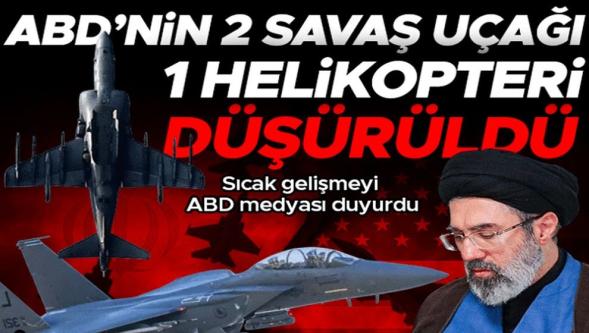 ABD medyası duyurdu: 'ABD'nin 2 savaş uçağı ve 1 helikopteri düşürüldü!' İran, ABD'nin 48 saatlik ateşkes teklifini reddetti..!