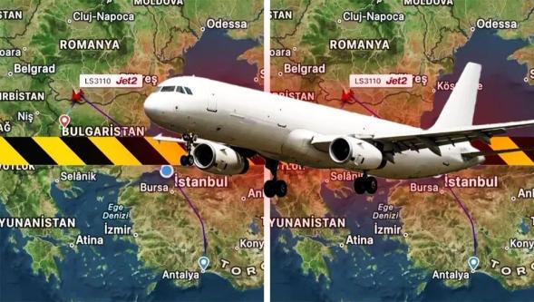 Antalya-Londra uçağında yolcular birbirine girdi... Uçak Bulgaristan'a acil iniş yaptı!