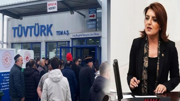 CHP'li Gülcan Kış'tan TÜVTÜRK soruları: "Milyarlarca gelir var, rakam yok..!”