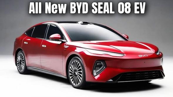 Çinli otomobil devi BYD'den 1000 km menzilli sedan! İşte Seal 08'in özellikleri...