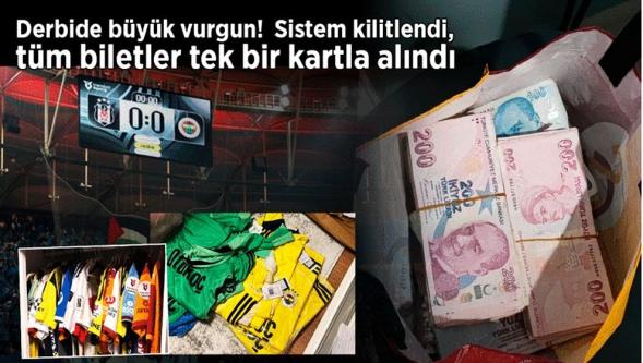 Derbi için 8 ilde 'karaborsa' operasyonu... Gizli pazar deşifre oldu!