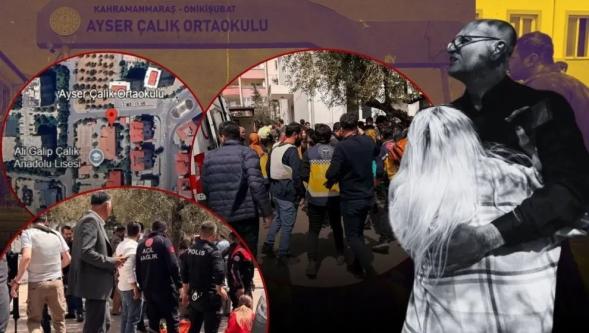 Kahramanmaraş'ta bir okula silahlı saldırı: 5 silah 7 şarjörle okula girmiş!