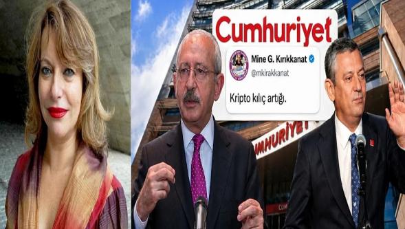 ‘Kripto kılıç artığı’ sözleri tepki çekmişti… Cumhuriyet yazarı Mine Kırıkkanat’tan flaş karar..! 