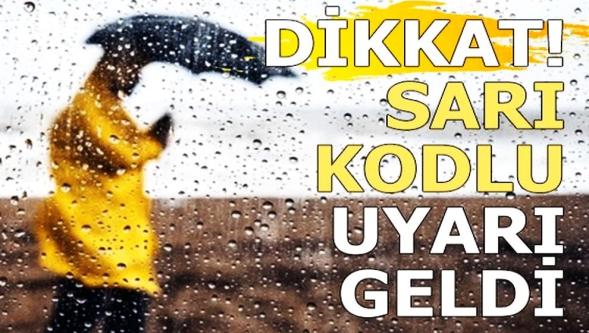 Kuvvetli fırtına 6 bölgeyi etkileyecek... Meteoroloji 16 ili 