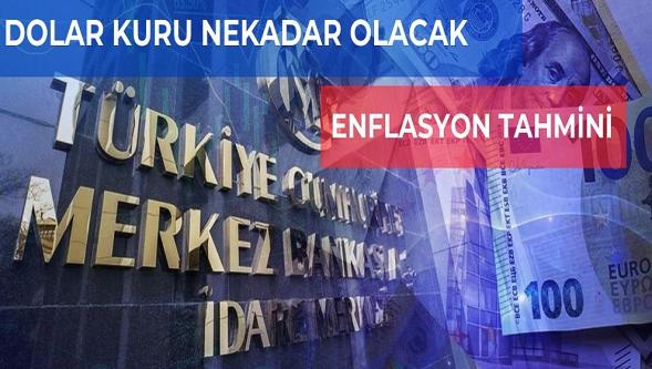 Merkez Bankası anketi açıkladı... Yıl sonu enflasyon ve dolar tahminleri belli oldu!