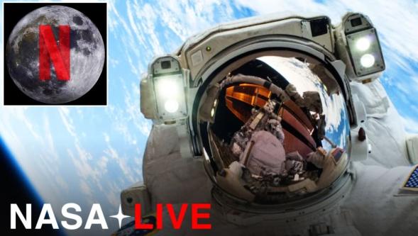 Netflix'ten tarihi yayın: Artemis II'nin Ay yolculuğu canlı yayında...