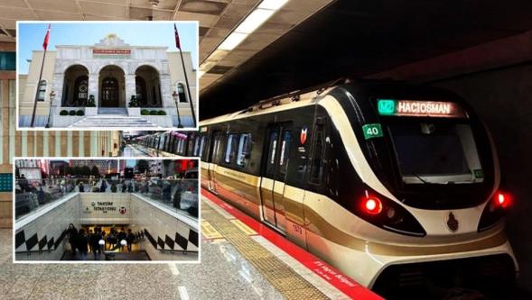 Taksim Metro İstasyonu ikinci bir duyuruya kadar kapatıldı..!