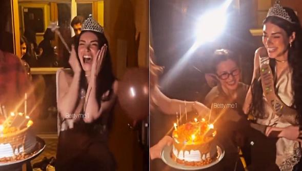 'Taşacak Bu Deniz'in Esme'si Deniz Baysal'a doğum günü sürprizi..!