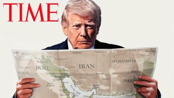 TIME dergisinden Donald Trump kapağı... İran savaşından çıkmanın yolunu arıyor!