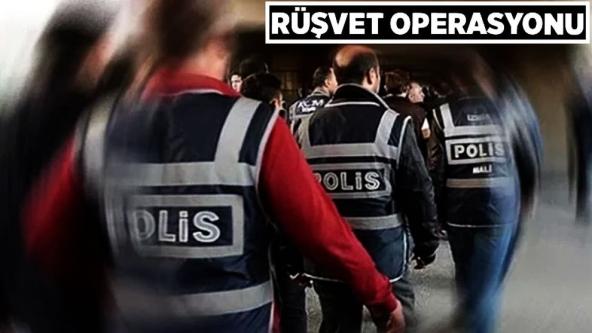 Vergi müfettişlerine rüşvet operasyonu: 11 kişi gözaltında...