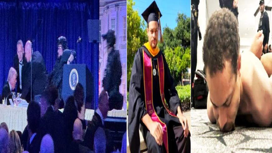 ABD Başkanı Trump'a saldırı girişimi! Saldırgan yakalandı, 1 memur vuruldu...