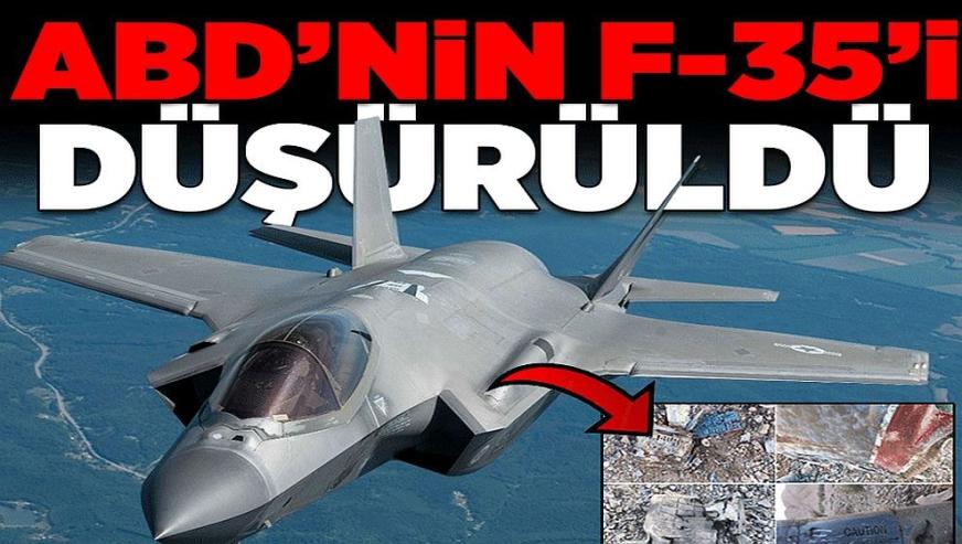 ABD-İsrail-İran savaşı! Tahran görüntü paylaştı, Washington yalanladı: Peş peşe F-35 açıklamaları...