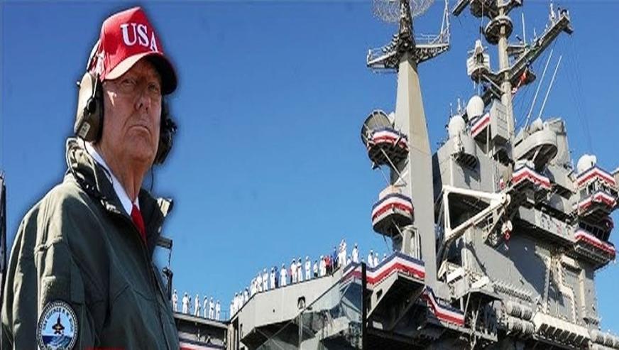 ABD'nin üçüncü uçak gemisi USS George H.W. Bush Ortadoğu'ya doğru yola çıktı..!
