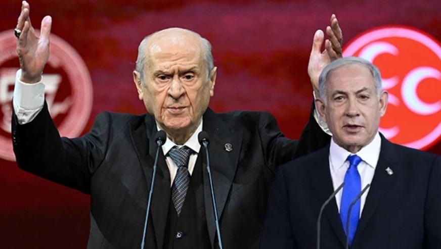 Cumhurbaşkanı Erdoğan'ı hedef alan Netanyahu'ya Devlet Bahçeli'den tepki: "Erdoğan'a yöneltilen hayasız dil,.."
