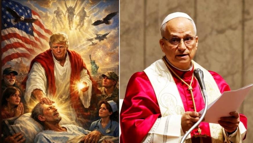 Donald Trump kendini Hz. İsa'ya benzetip Papa'yı azarladı: "Aşırı liberal bir insan..!"