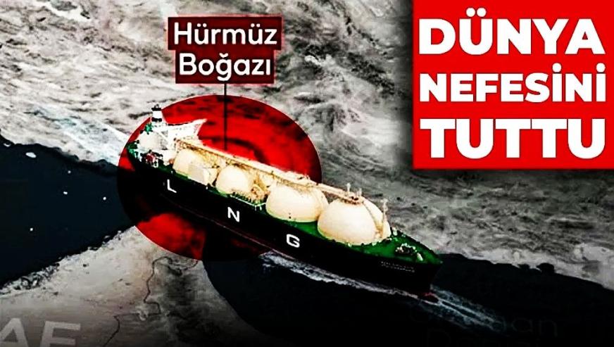 Dünya nefesini tuttu bu geçişi izliyor! Katar'ın dev LNG gemileri Hürmüz Boğazı'na giriyor..!