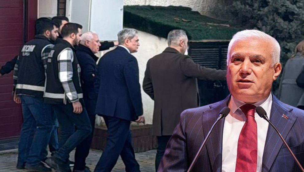Bursa Büyükşehir Belediye Başkanı Mustafa Bozbey tutuklandı...