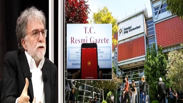 Bilgi Üniversitesi kararından nasıl vazgeçildi? Perde arkasını Ahmet Hakan yazdı...