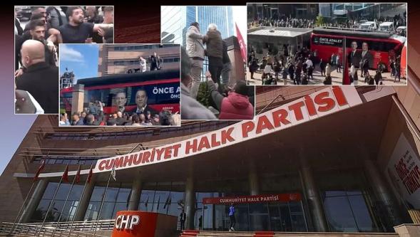 CHP Genel Merkezi'nde tahliye gerginliği! Kılıçdaroğlu ve Özel destekçileri karşı karşıya geldi...