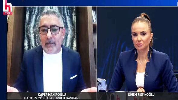 Halk TV'nin patronu Mahiroğlu canlı yayında özür diledi: 