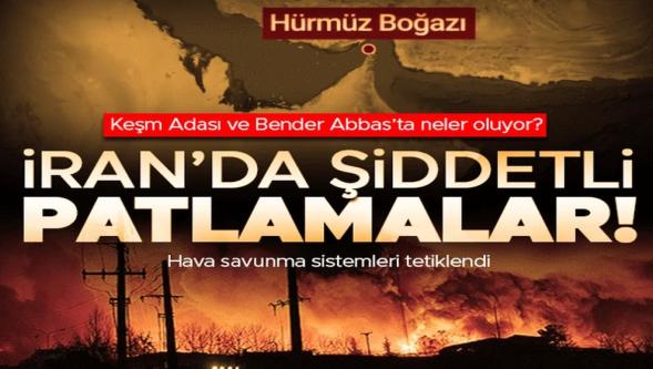 İran'da şiddetli patlama... ABD'den Orta Doğu'ya dev yığınak!
