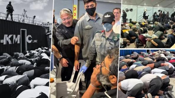 Sumud aktivistlerini kaçıran İsrail ordusunun işkence görüntüleri ifşa oldu...