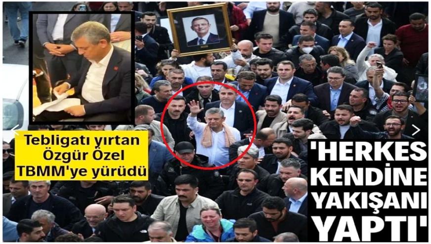 Özgür Özel: "Baba ocağını geri almak üzere çıkıyoruz..!"