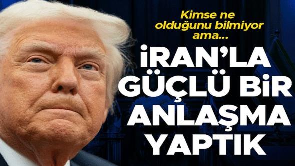 ABD Başkanı Donald Trump'tan İran'a anlaşma uyarısı: "Teklifleri beğenmezsem onları vururuz..!"