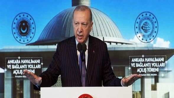 Ankara Havalimanı açılış töreni... Cumhurbaşkanı Erdoğan: "Kimsenin hedefimizden alıkoymasına müsaade etmeyiz..."