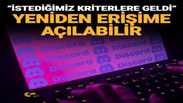 Bakan Uraloğlu duyurdu... Discord Türkiye'de yeniden erişime açılabilir!