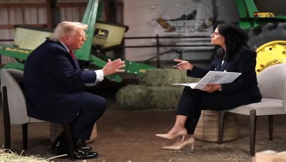 Donald Trump NBC News röportajını yarıda kesti: 'Bu kadarı yeter..!'