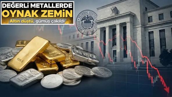 Kıymetli metallerde çöküş! Altın ve gümüş 7 ayın dibinde…