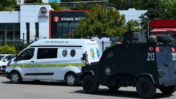 Otokoç Genel Müdürlüğü'ne silahlı saldırı... Olay yerine maskelerle gelmişler!
