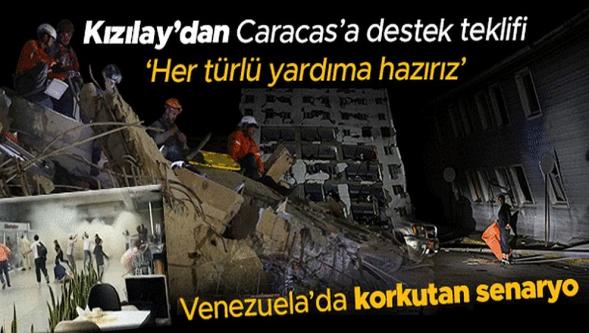Venezuela'da art arda şiddetli depremler! Can kaybı açıklandı... Türk Kızılay'dan yardım teklifi'