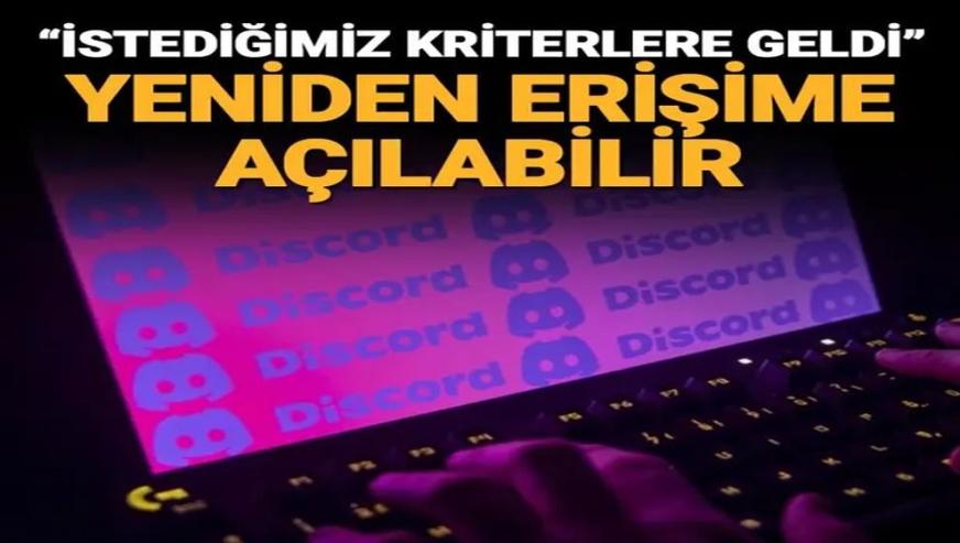 Bakan Uraloğlu duyurdu... Discord Türkiye'de yeniden erişime açılabilir!