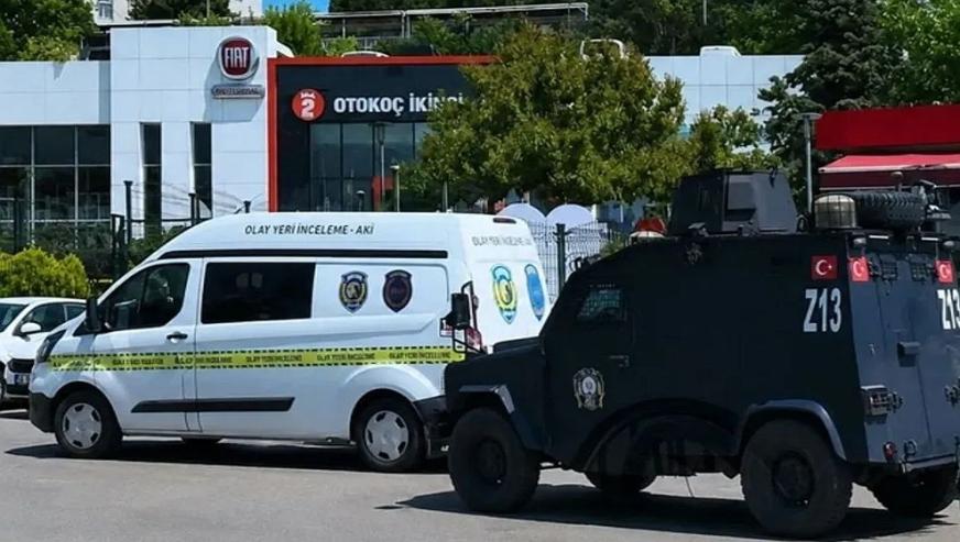 Otokoç Genel Müdürlüğü'ne silahlı saldırı... Olay yerine maskelerle gelmişler!
