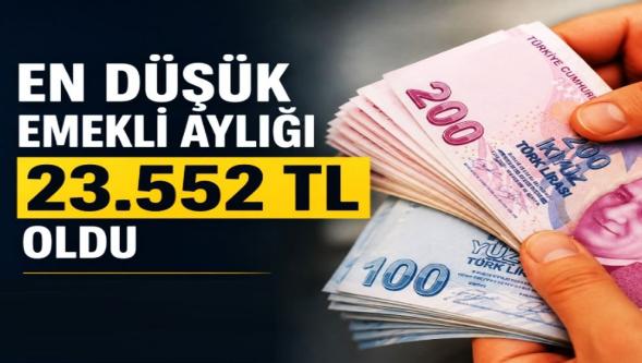En düşük emekli aylığı 23 bin 552 TL oldu! Düzenleme Meclis'te kabul edildi...
