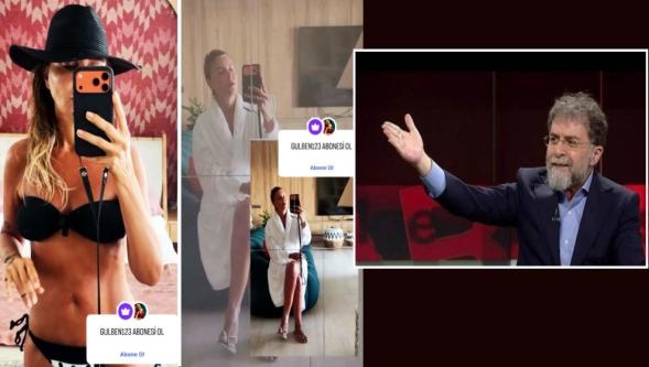 Gülben Ergen Instagram'da ücretli abonelik başlattı: Hürriyet Yazarı Ahmet Hakan'dan tepki geldi!